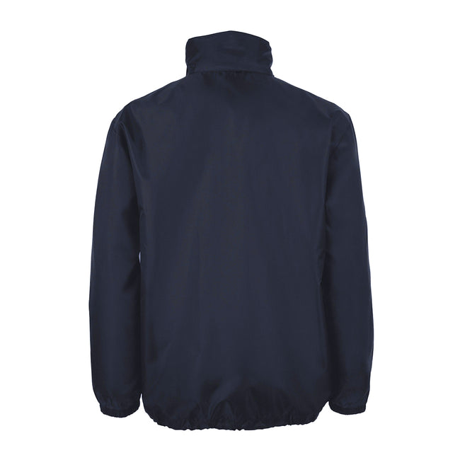 French Navy - Back - SOLS Unisex Shift Showerproof Windbreaker Jacket