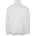 White - Back - SOLS Unisex Shift Showerproof Windbreaker Jacket