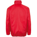 Red - Back - SOLS Unisex Shift Showerproof Windbreaker Jacket