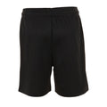 Black-White - Close up - SOLS Childrens-Kids Olimpico Football Shorts