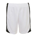 White-Black - Front - SOLS Childrens-Kids Olimpico Football Shorts