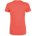 Coral - Back - SOLS Womens-Ladies Regent Short Sleeve T-Shirt
