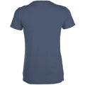 Denim - Back - SOLS Womens-Ladies Regent Short Sleeve T-Shirt