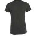 Dark Grey - Back - SOLS Womens-Ladies Regent Short Sleeve T-Shirt