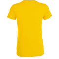 Gold - Back - SOLS Womens-Ladies Regent Short Sleeve T-Shirt