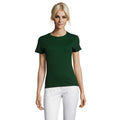 Bottle Green - Back - SOLS Womens-Ladies Regent Short Sleeve T-Shirt