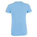 Sky Blue - Back - SOLS Womens-Ladies Regent Short Sleeve T-Shirt