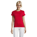 Red - Back - SOLS Womens-Ladies Regent Short Sleeve T-Shirt