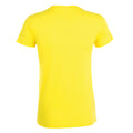 Lemon - Side - SOLS Womens-Ladies Regent Short Sleeve T-Shirt