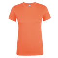 Apricot - Front - SOLS Womens-Ladies Regent Short Sleeve T-Shirt