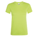 Apple - Front - SOLS Womens-Ladies Regent Short Sleeve T-Shirt