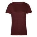 Burgundy - Front - SOLS Womens-Ladies Regent Short Sleeve T-Shirt