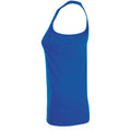 Royal Blue - Side - SOLS Womens-Ladies Justin Sleeveless Vest