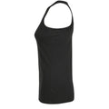 Black - Side - SOLS Womens-Ladies Justin Sleeveless Vest