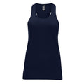 French Navy - Front - SOLS Womens-Ladies Justin Sleeveless Vest
