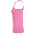 Orchid Pink - Side - SOLS Womens-Ladies Justin Sleeveless Vest