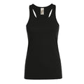 Black - Front - SOLS Womens-Ladies Justin Sleeveless Vest