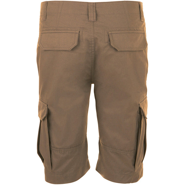 Chestnut - Side - SOLS Mens Jackson Bermuda Shorts