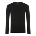 Black - Front - SOLS Mens Glory V Neck Sweater
