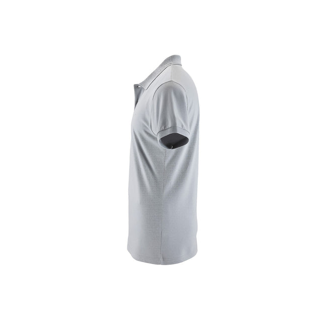 Pure Grey - Lifestyle - SOLS Mens Perfect Pique Short Sleeve Polo Shirt