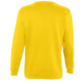 Gold - Back - SOLS Unisex Supreme Sweatshirt