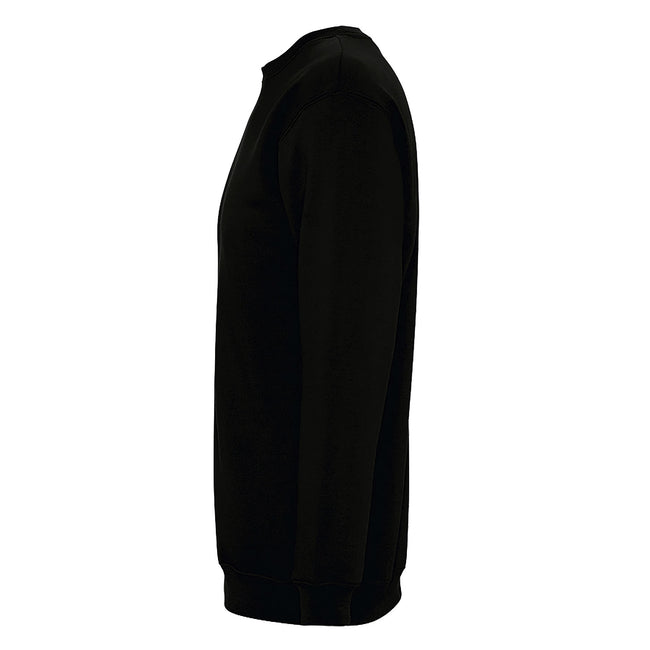 Black - Side - SOLS Unisex Supreme Sweatshirt