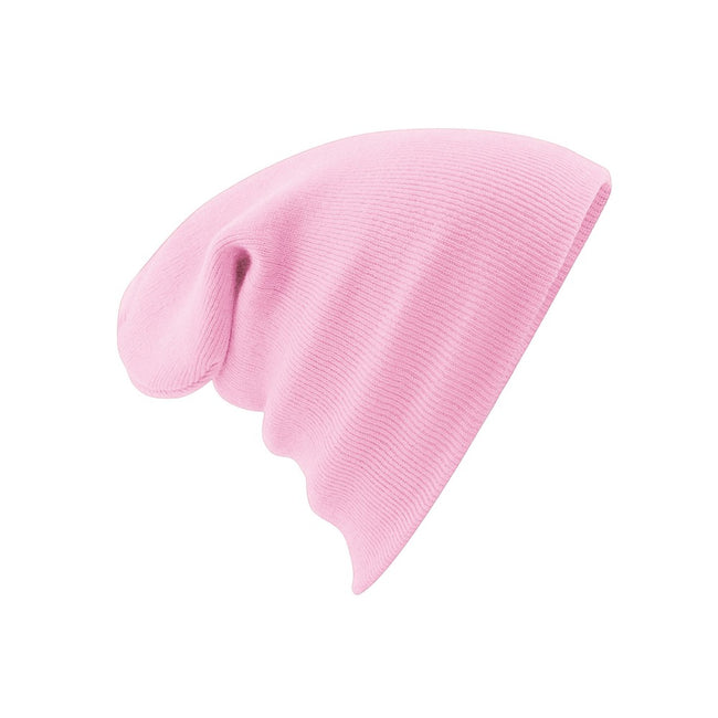 Classic Pink - Back - Beechfield Unisex Original Cuffed Beanie Winter Hat