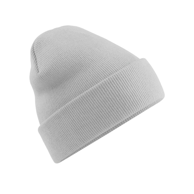 Light Grey - Front - Beechfield Unisex Original Cuffed Beanie Winter Hat