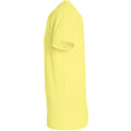 Pale Yellow - Side - SOLS Mens Regent Short Sleeve T-Shirt