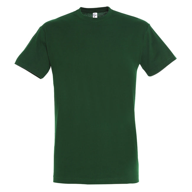Bottle Green - Front - SOLS Mens Regent Short Sleeve T-Shirt