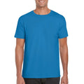 Sapphire - Back - Gildan Mens Soft Style Ringspun T Shirt