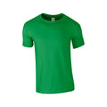 Irish Green - Front - Gildan Mens Soft Style Ringspun T Shirt