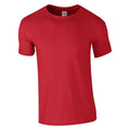 Red - Back - Gildan Mens Soft Style Ringspun T Shirt