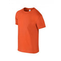 Orange - Back - Gildan Mens Soft Style Ringspun T Shirt
