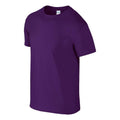 Purple - Lifestyle - Gildan Mens Soft Style Ringspun T Shirt