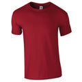 Cardinal Red - Front - Gildan Mens Soft Style Ringspun T Shirt
