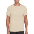 Sand - Back - Gildan Mens Soft Style Ringspun T Shirt
