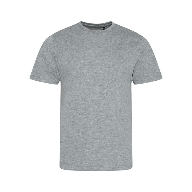 Heather Grey - Front - AWDis Mens Tri Blend T Shirt