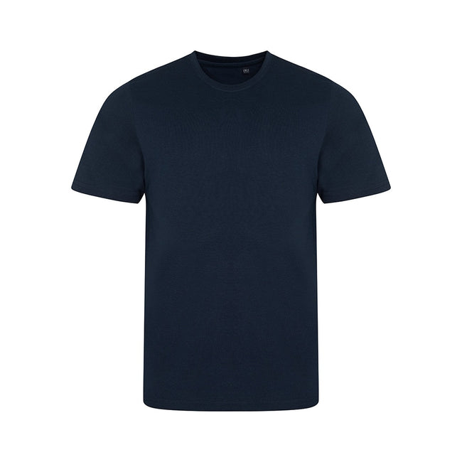 Solid Navy - Front - AWDis Mens Tri Blend T Shirt