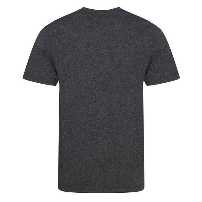 Heather Charcoal - Back - AWDis Mens Tri Blend T Shirt