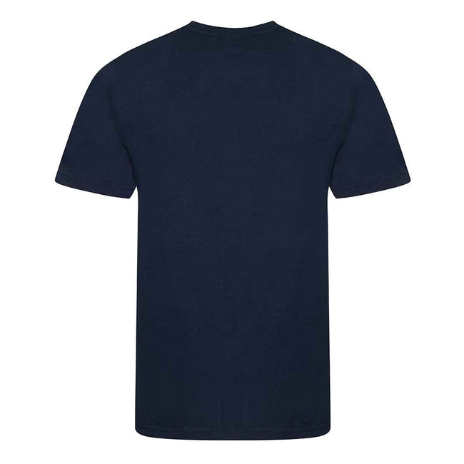 Solid Navy - Back - AWDis Mens Tri Blend T Shirt