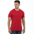 Heather Red - Front - AWDis Mens Tri Blend T Shirt