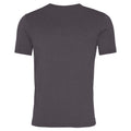 Washed Charcoal - Back - AWDis Mens Washed T Shirt