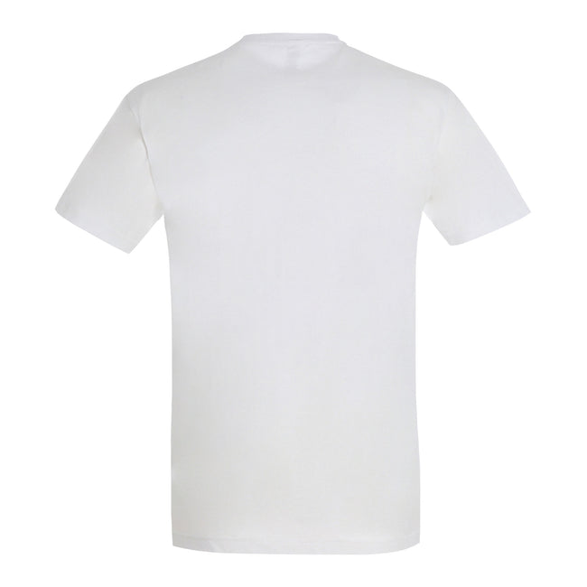 White - Back - SOLS Mens Imperial Heavyweight Short Sleeve T-Shirt
