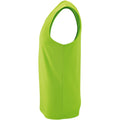 Neon Green - Side - SOLS Mens Performance Tank Top