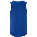 Royal Blue - Back - SOLS Mens Performance Tank Top