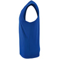 Royal Blue - Side - SOLS Mens Performance Tank Top