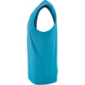 Aqua - Side - SOLS Mens Performance Tank Top