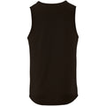 Black - Back - SOLS Mens Performance Tank Top