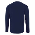 French Navy - Back - SOLS Mens Imperial Long Sleeve T-Shirt